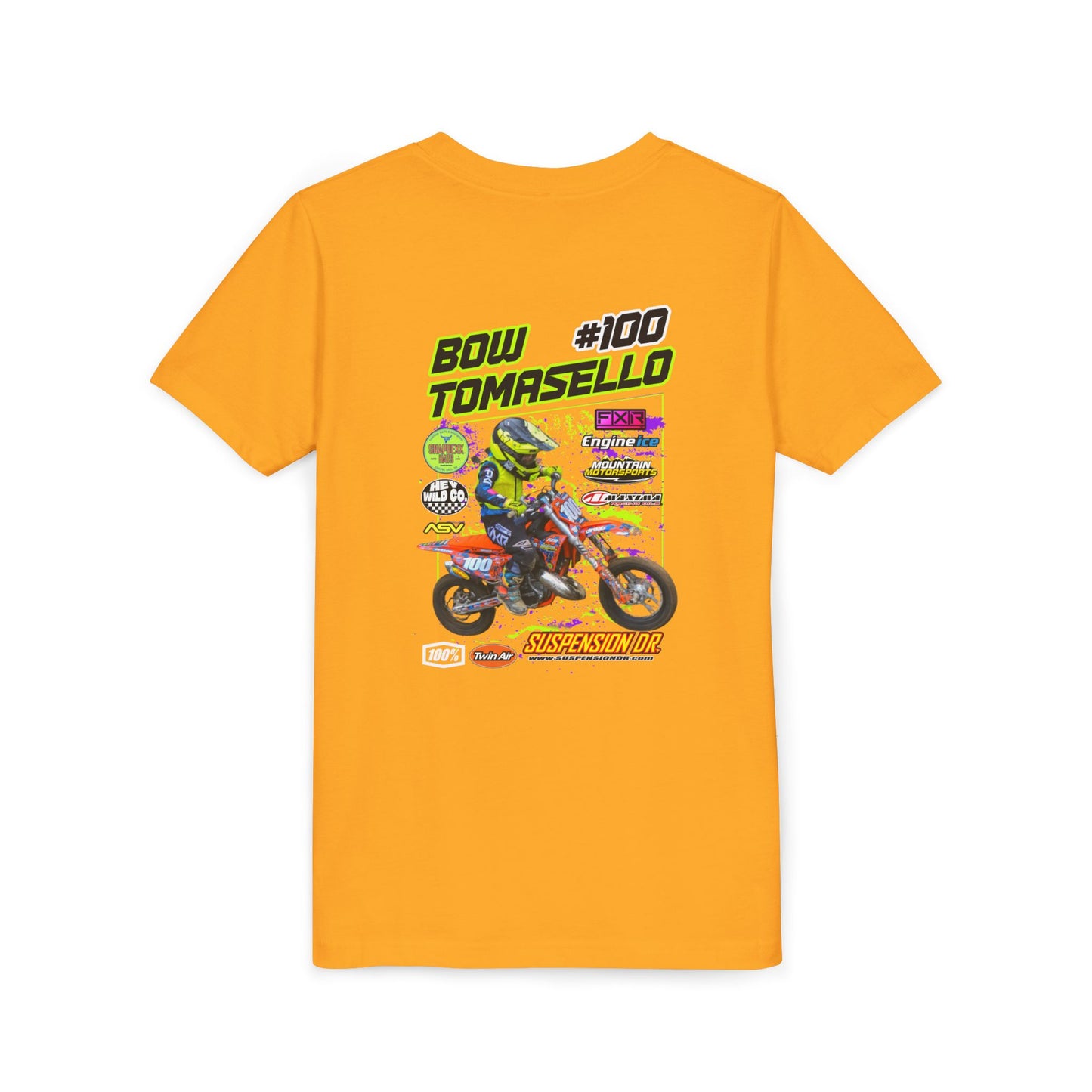 Custom MX Sponsor Youth Shirt