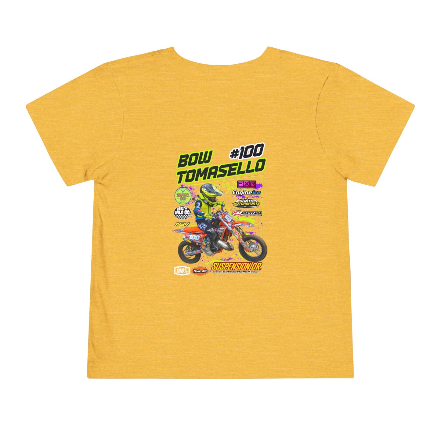 Custom MX Sponsor Toddler Shirt