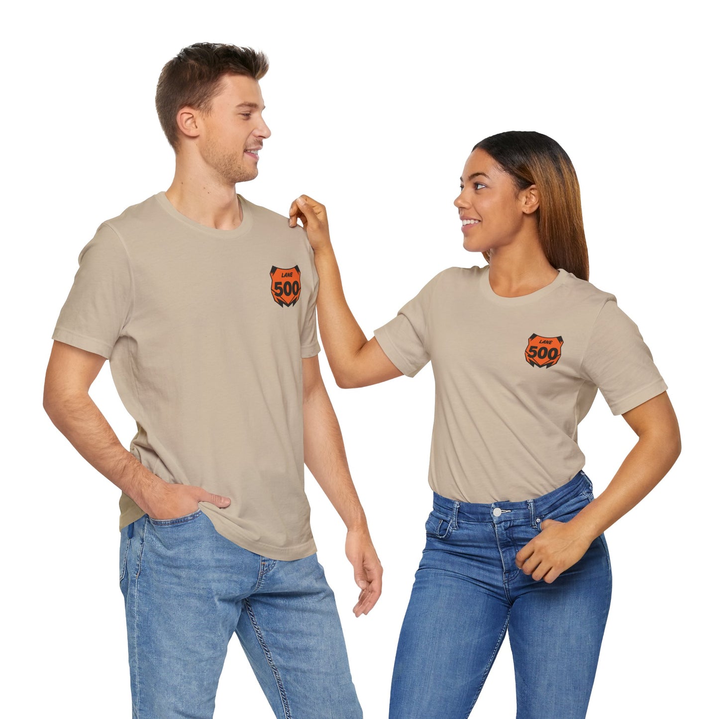 Custom Unisex Number Plate Shirt *You pick the back saying*