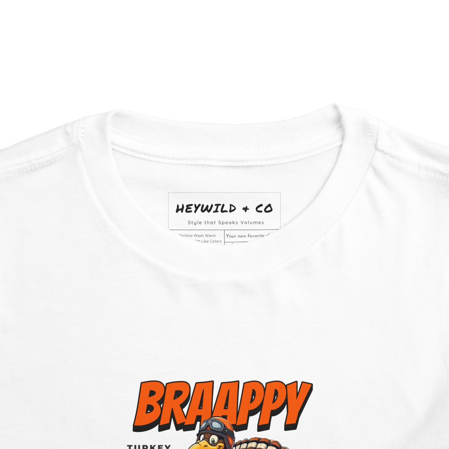 Braappy Thanksgiving Toddler Shirt