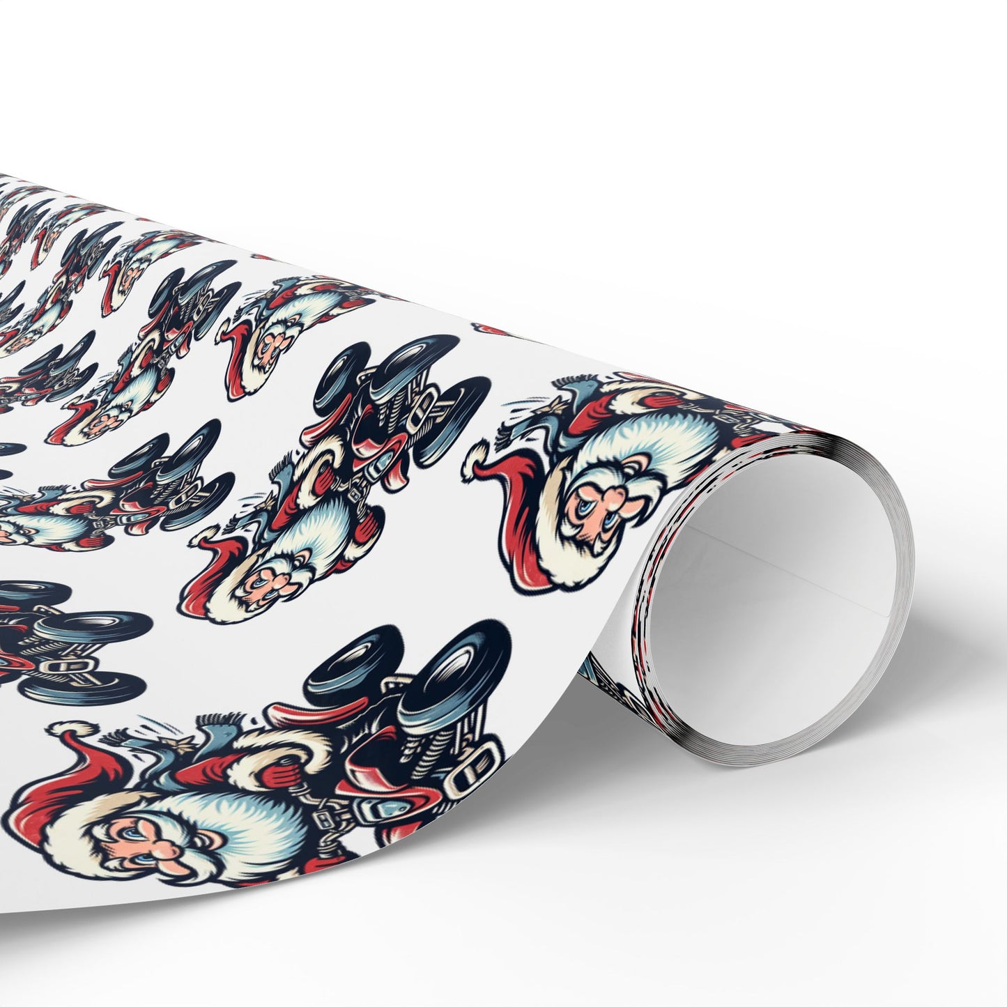 Santa ATV Gift Wrap