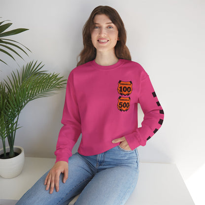 Custom Unisex Number Plate Sweatshirt *You pick back saying*