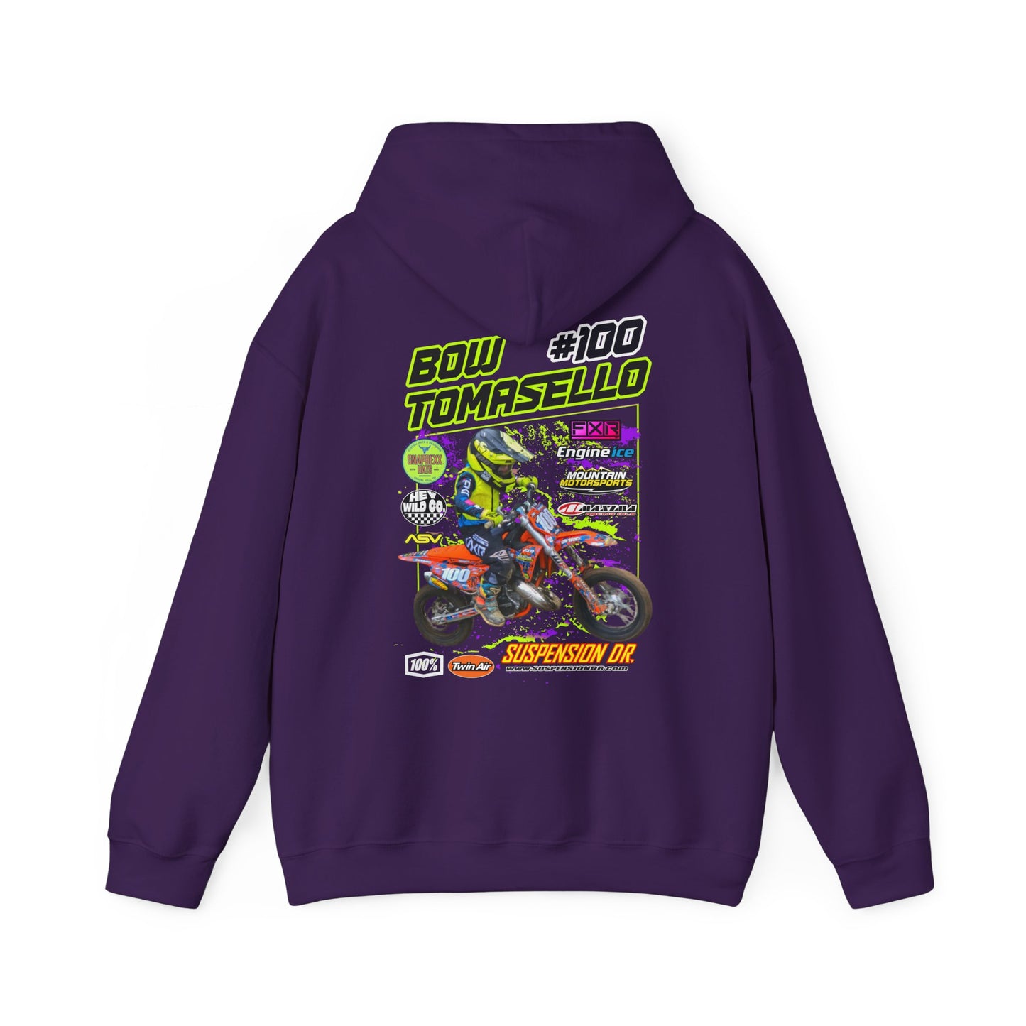 Custom MX Sponsor Hoodie