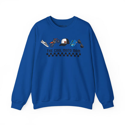 The Cool Moto Mom Custom Sweatshirt
