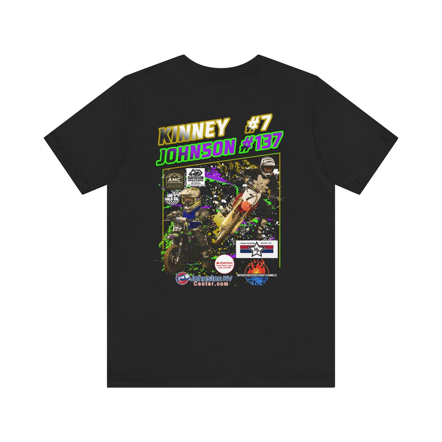 Kinney/Johnson Racing Adult Shirt