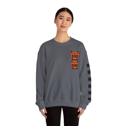 Custom Unisex Number Plate Sweatshirt *You pick back saying*
