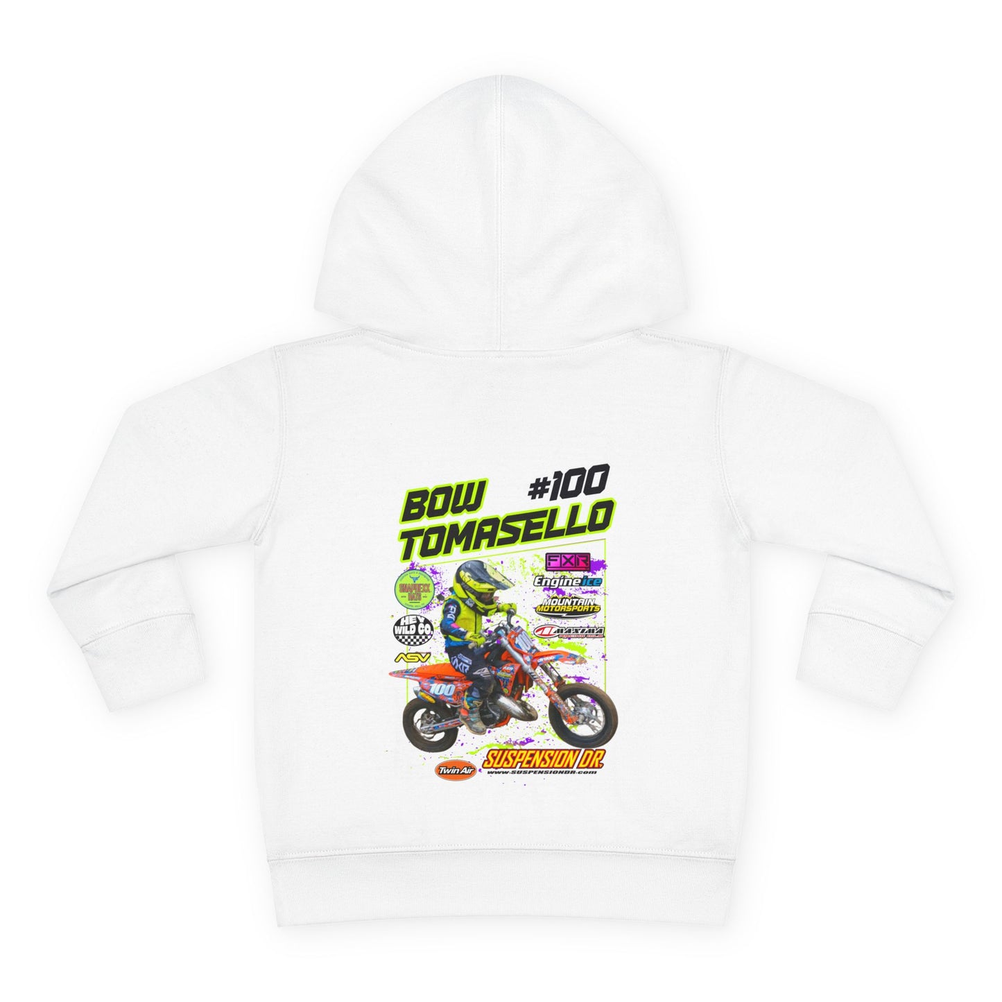 Toddler Custom MX Sponsor Hoodie