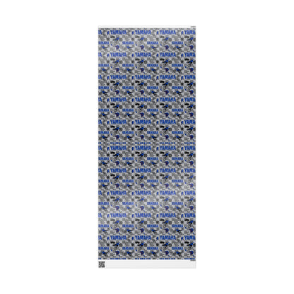 Yamaha Dirt Bike Inspired Gift Wrap