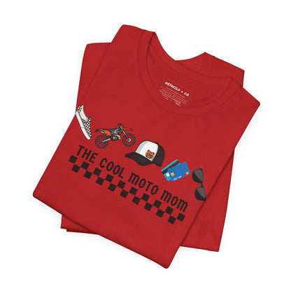 The Cool Moto Mom Custom Shirt