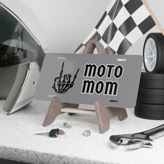 Moto Mama Vanity License Plate