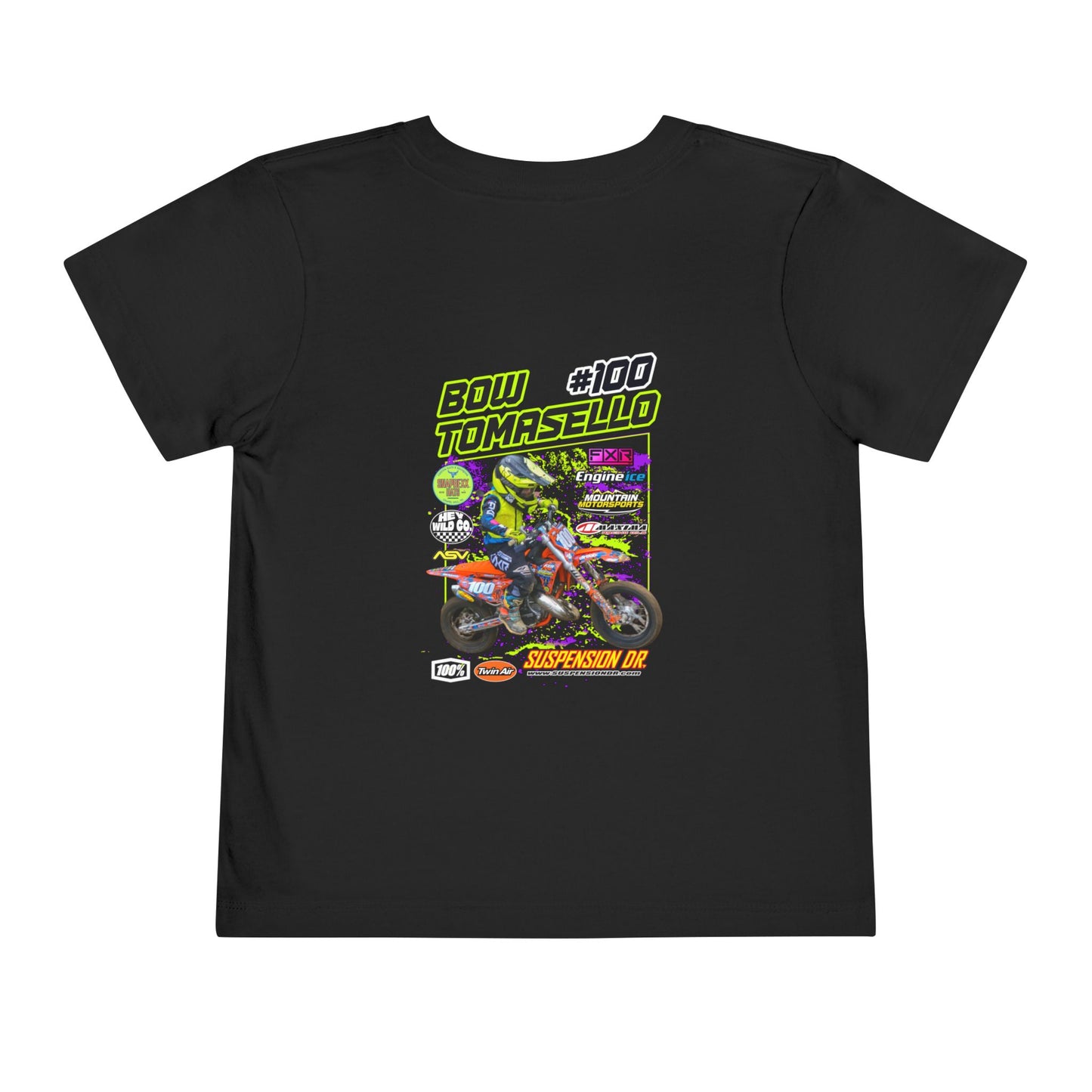 Custom MX Sponsor Toddler Shirt