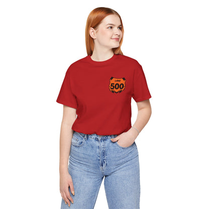 Custom Unisex Number Plate Shirt *You pick the back saying*