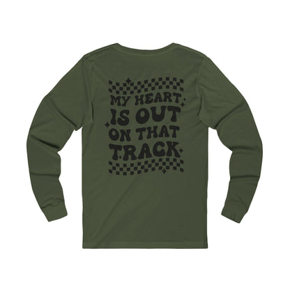 Custom Unisex Number Plate Long Sleeve *You pick back saying*