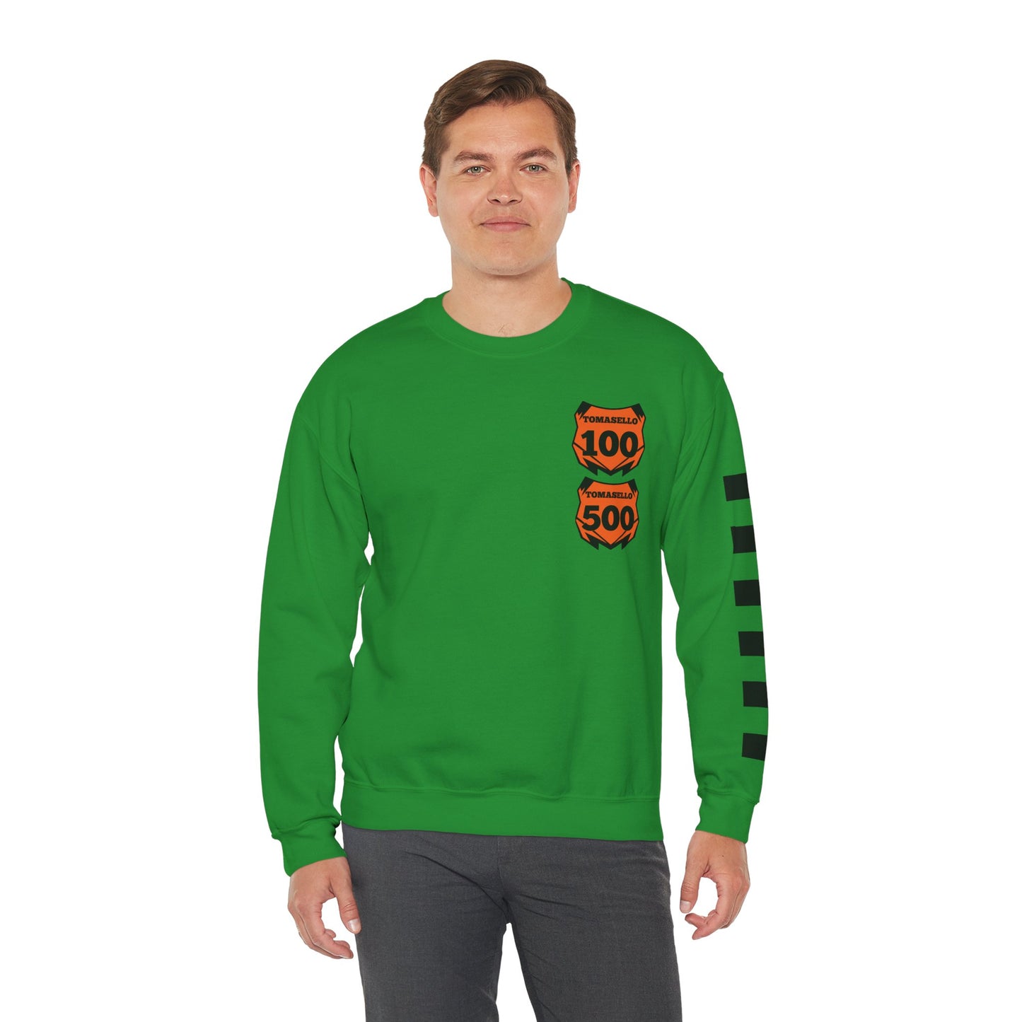 Custom Unisex Number Plate Sweatshirt *You pick back saying*