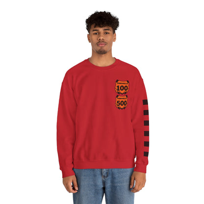 Custom Unisex Number Plate Sweatshirt *You pick back saying*