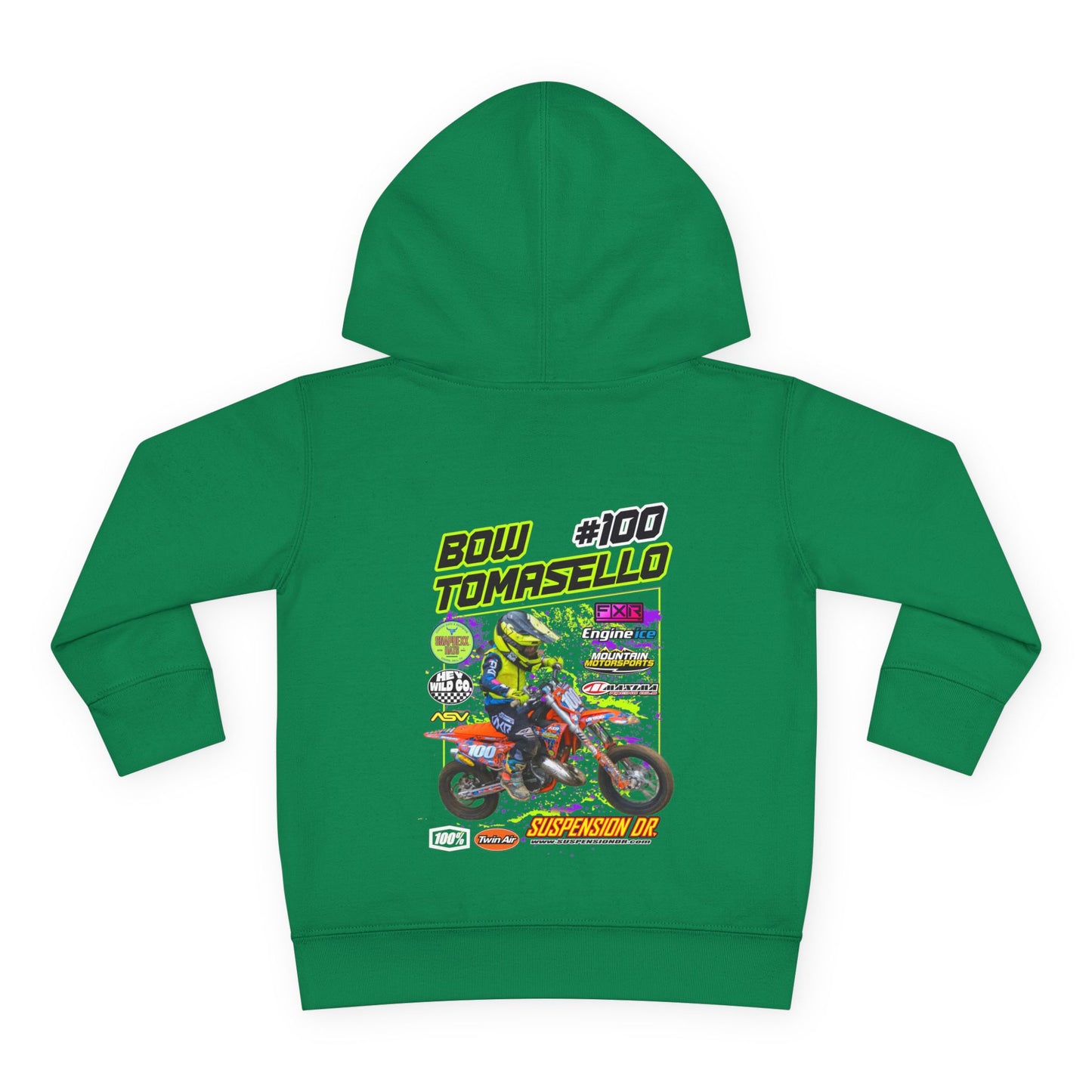 Toddler Custom MX Sponsor Hoodie
