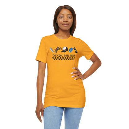 The Cool Moto Mom Custom Shirt
