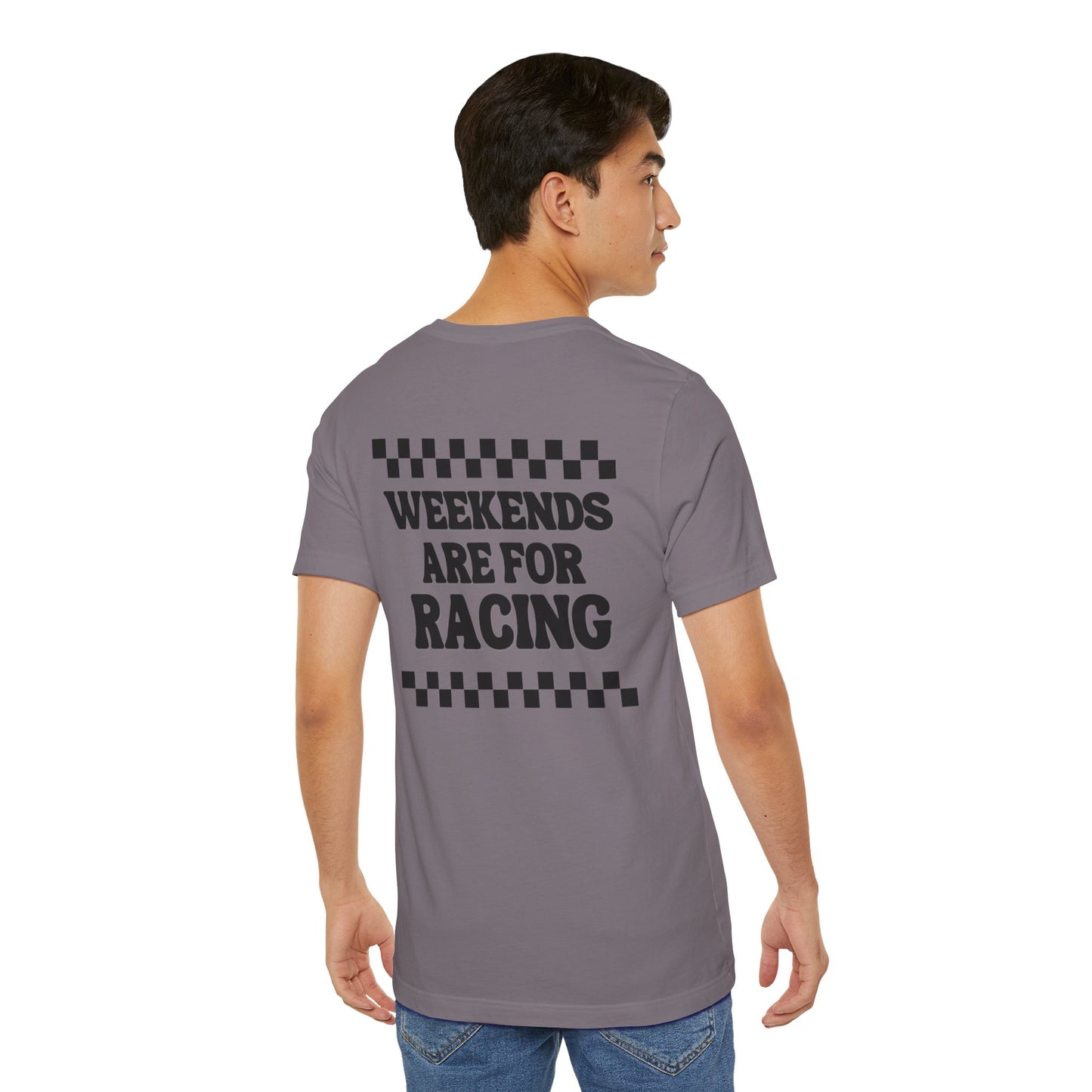 Custom Unisex Number Plate Shirt *You pick the back saying*