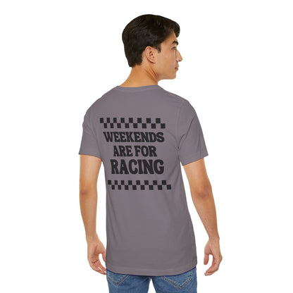 Custom Unisex Number Plate Shirt *You pick the back saying*