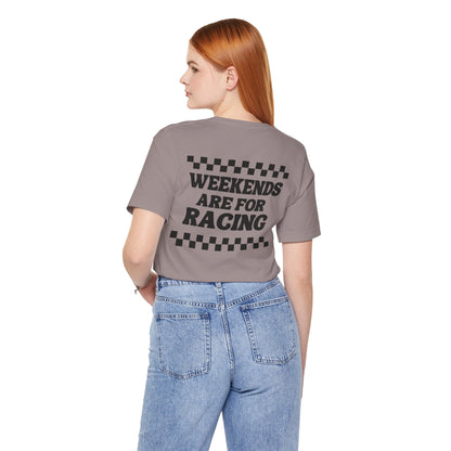 Custom Unisex Number Plate Shirt *You pick the back saying*