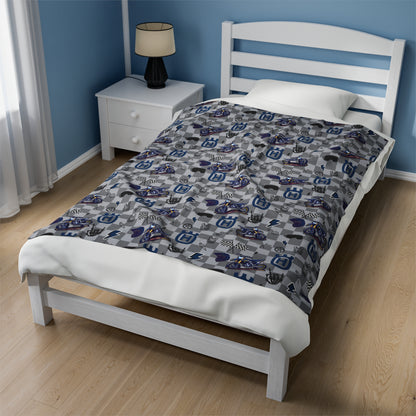 Husqvarna Dirt Bike Inspired Blanket
