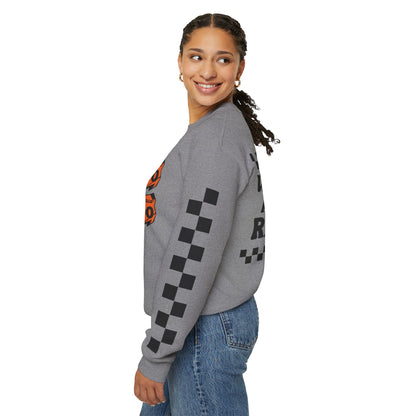 Custom Unisex Number Plate Sweatshirt *You pick back saying*
