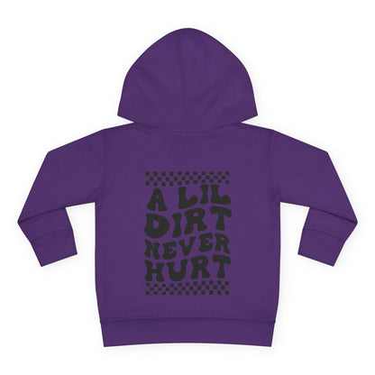 Toddler Custom Number Plate Hoodie *You pick the back saying*