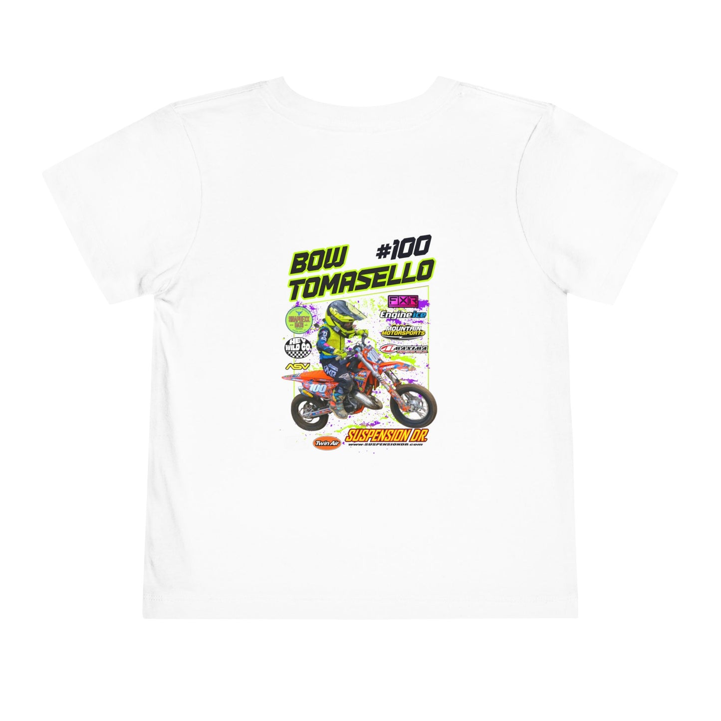 Custom MX Sponsor Toddler Shirt