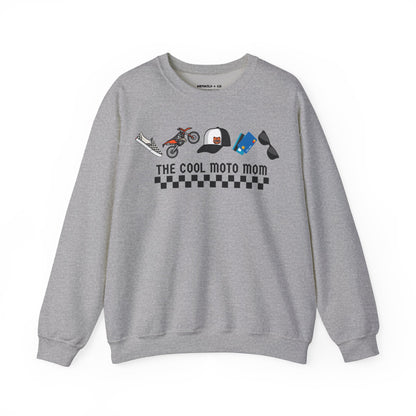The Cool Moto Mom Custom Sweatshirt
