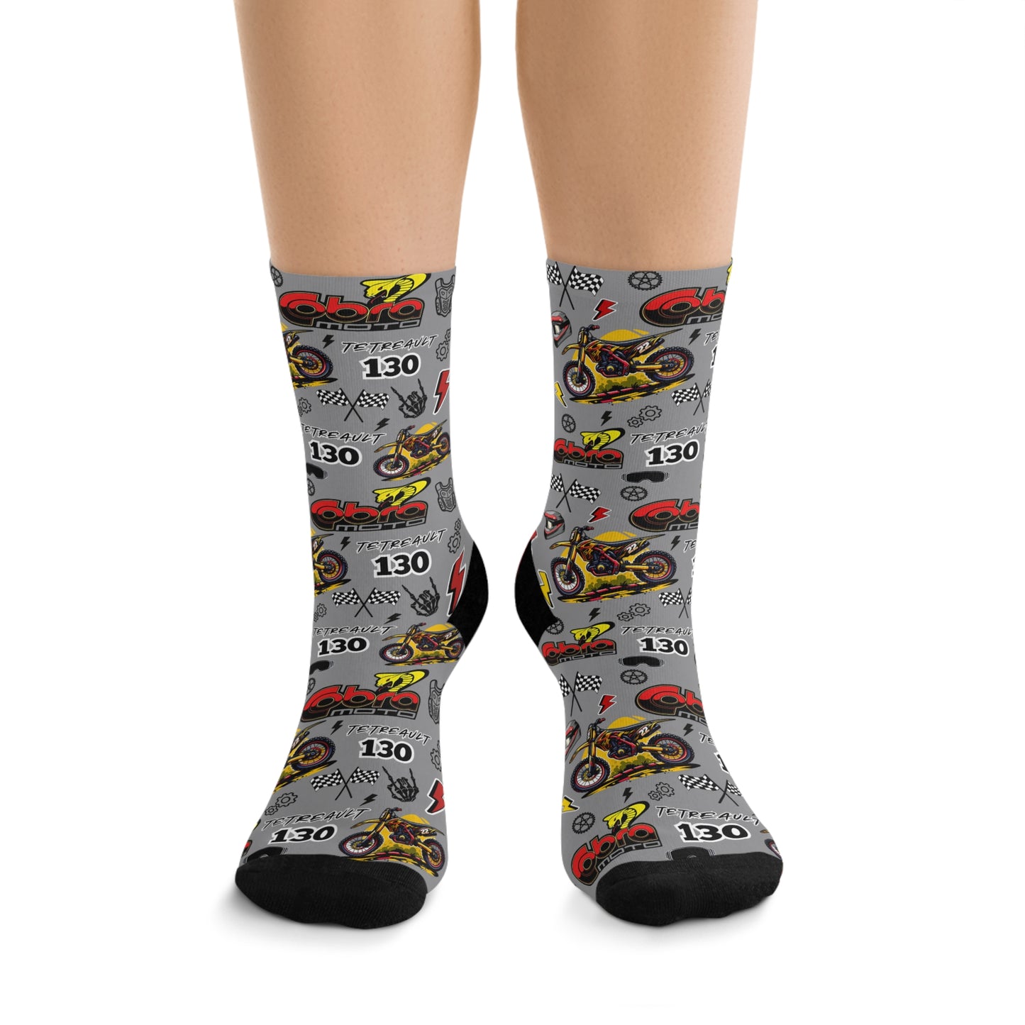 Customizable Motocross Socks