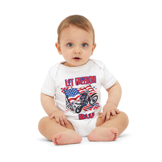 Let Freedom Braap Infant Onesie