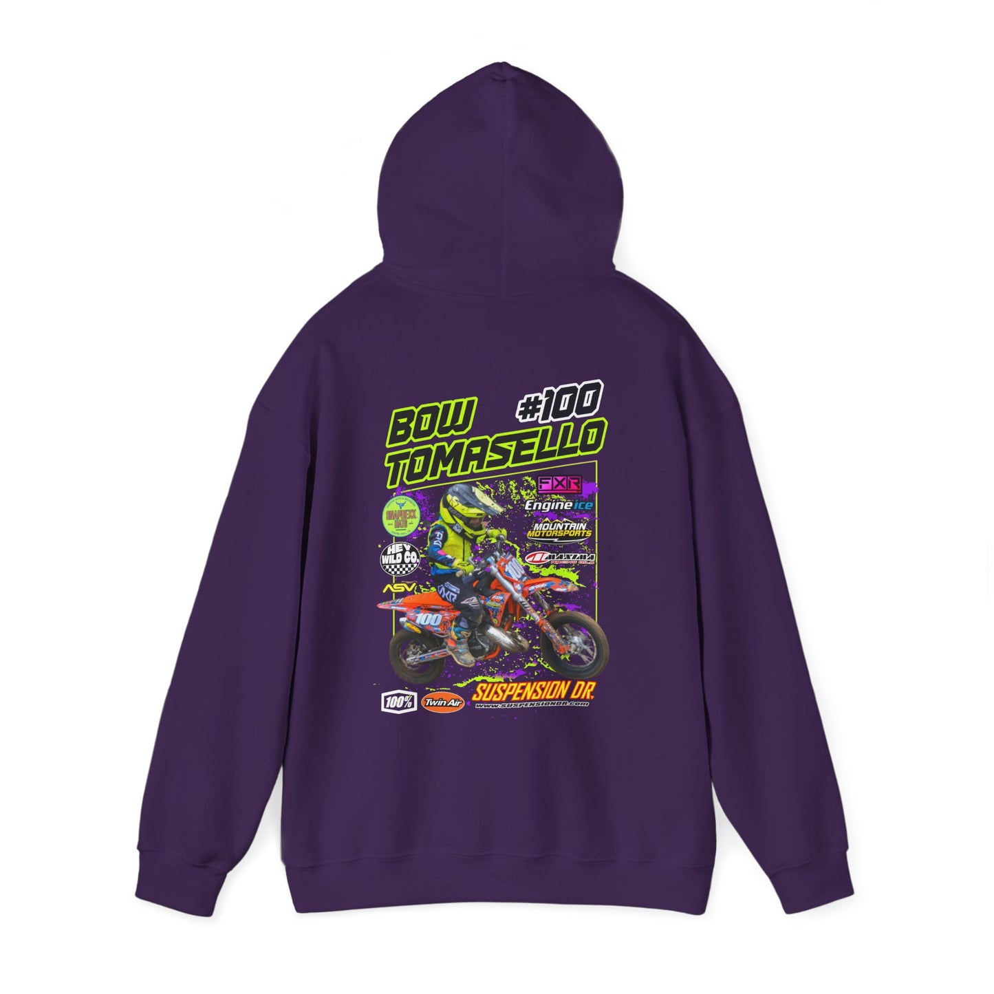 Custom MX Sponsor Hoodie