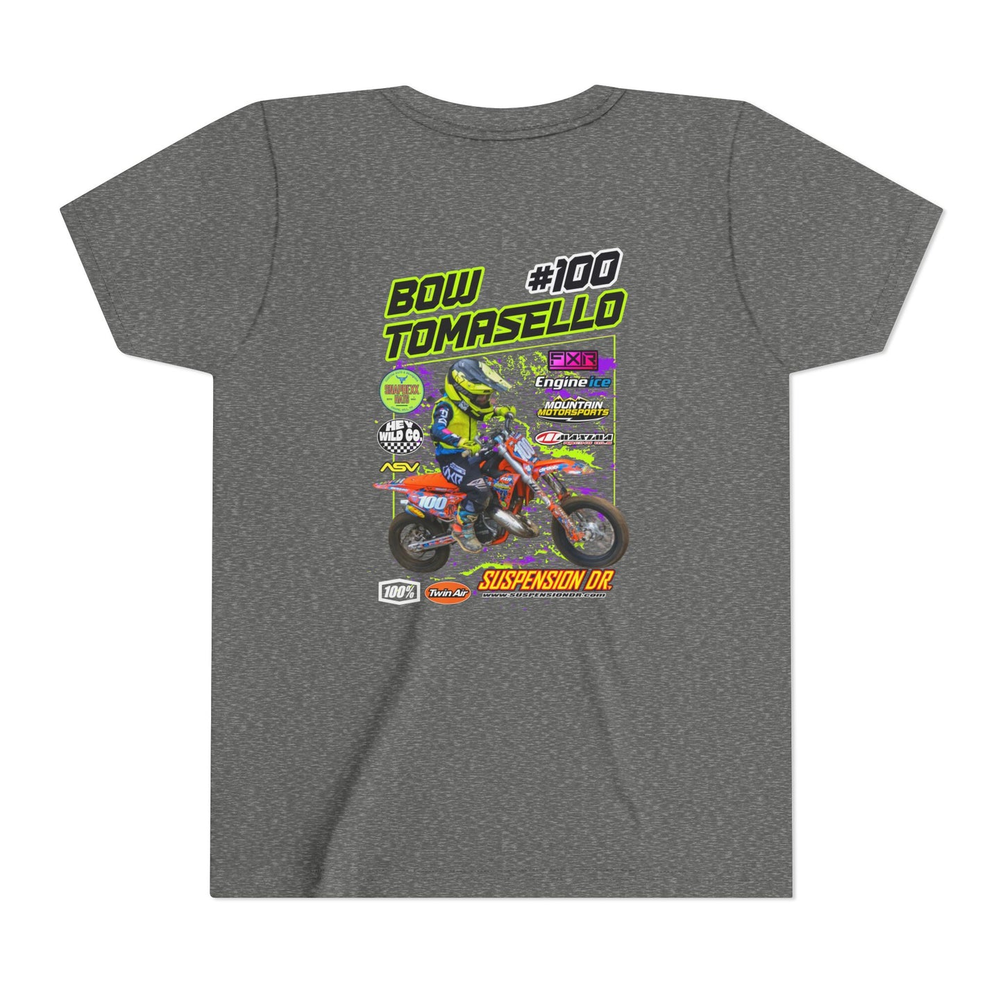 Custom MX Sponsor Youth Shirt