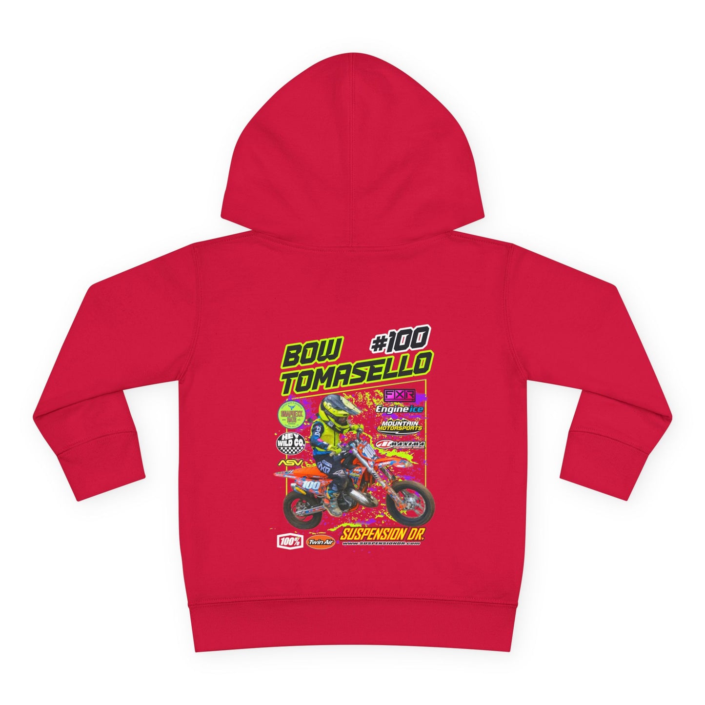 Toddler Custom MX Sponsor Hoodie