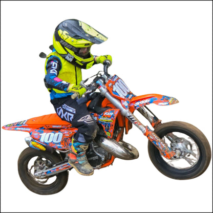 Personalized Dirt Bike Photo Ornament