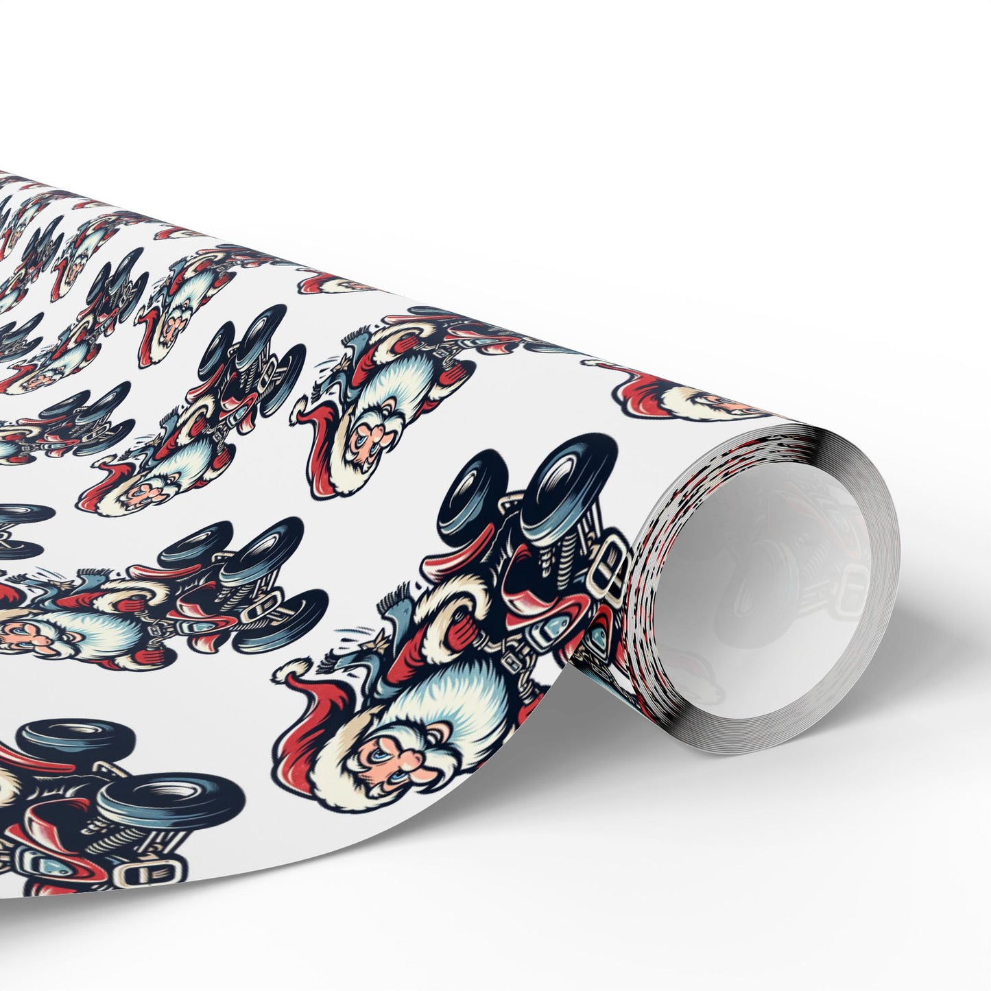 Santa ATV Gift Wrap