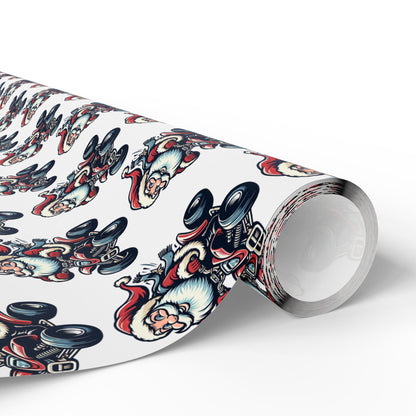 Santa ATV Gift Wrap