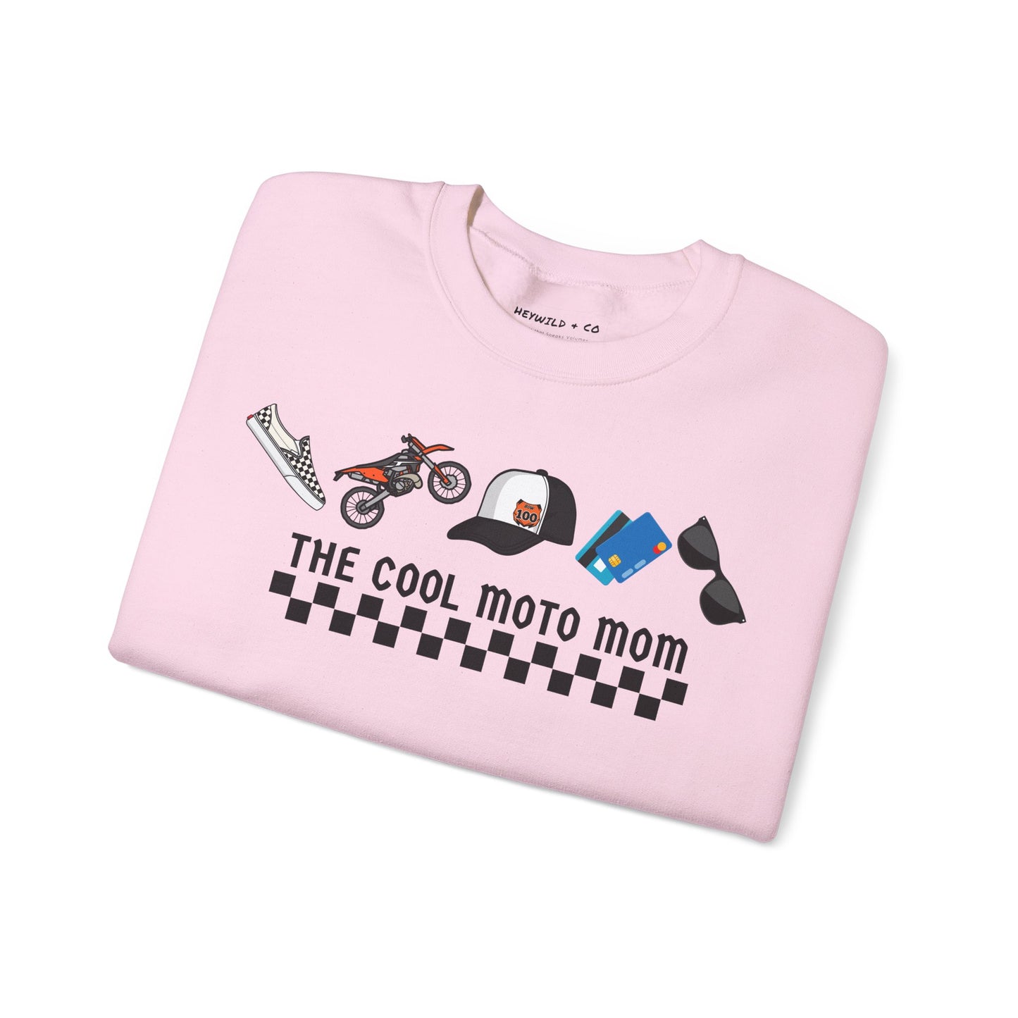 The Cool Moto Mom Custom Sweatshirt