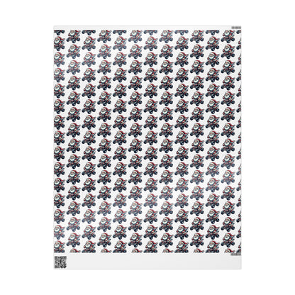 Santa ATV Gift Wrap