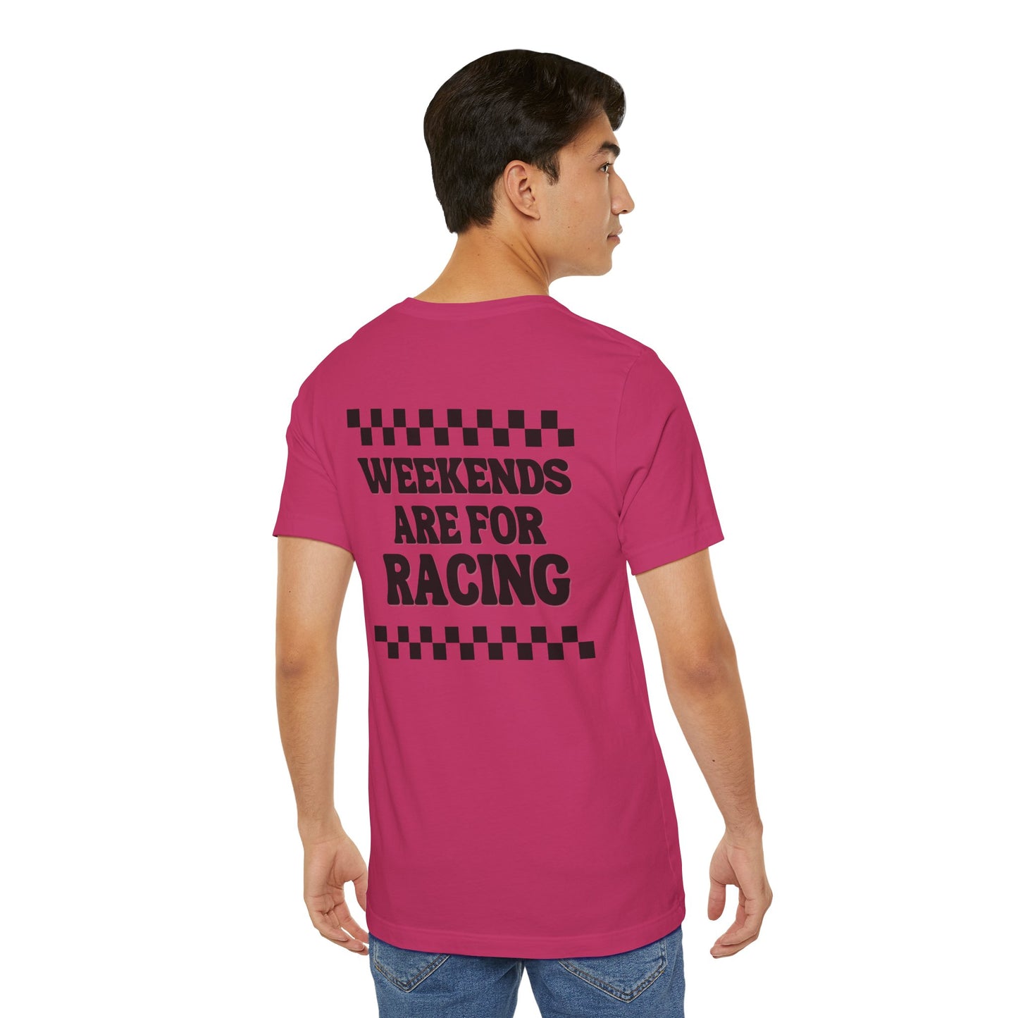 Custom Unisex Number Plate Shirt *You pick the back saying*