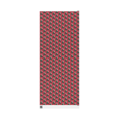Crushin' Snow Monster Truck Gift Wrap