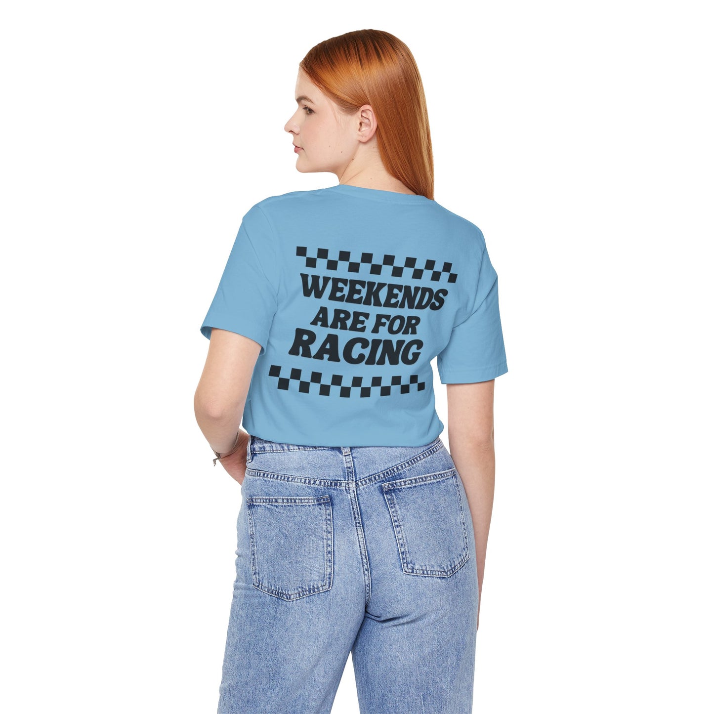 Custom Unisex Number Plate Shirt *You pick the back saying*