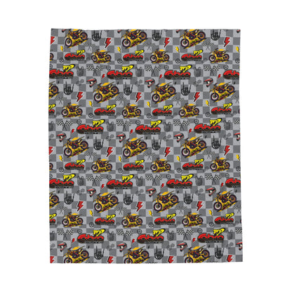 Cobra Moto Inspired Blanket