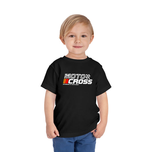 Life Begins at Gate Drop Toddler Shirt