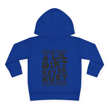 Toddler Custom Number Plate Hoodie *You pick the back saying*