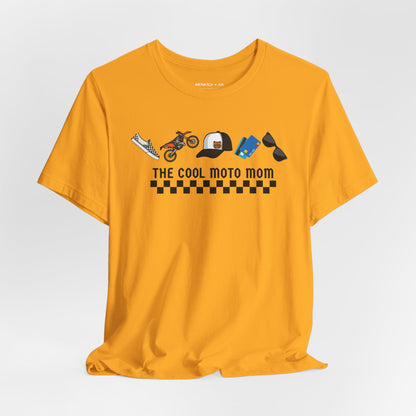 The Cool Moto Mom Custom Shirt