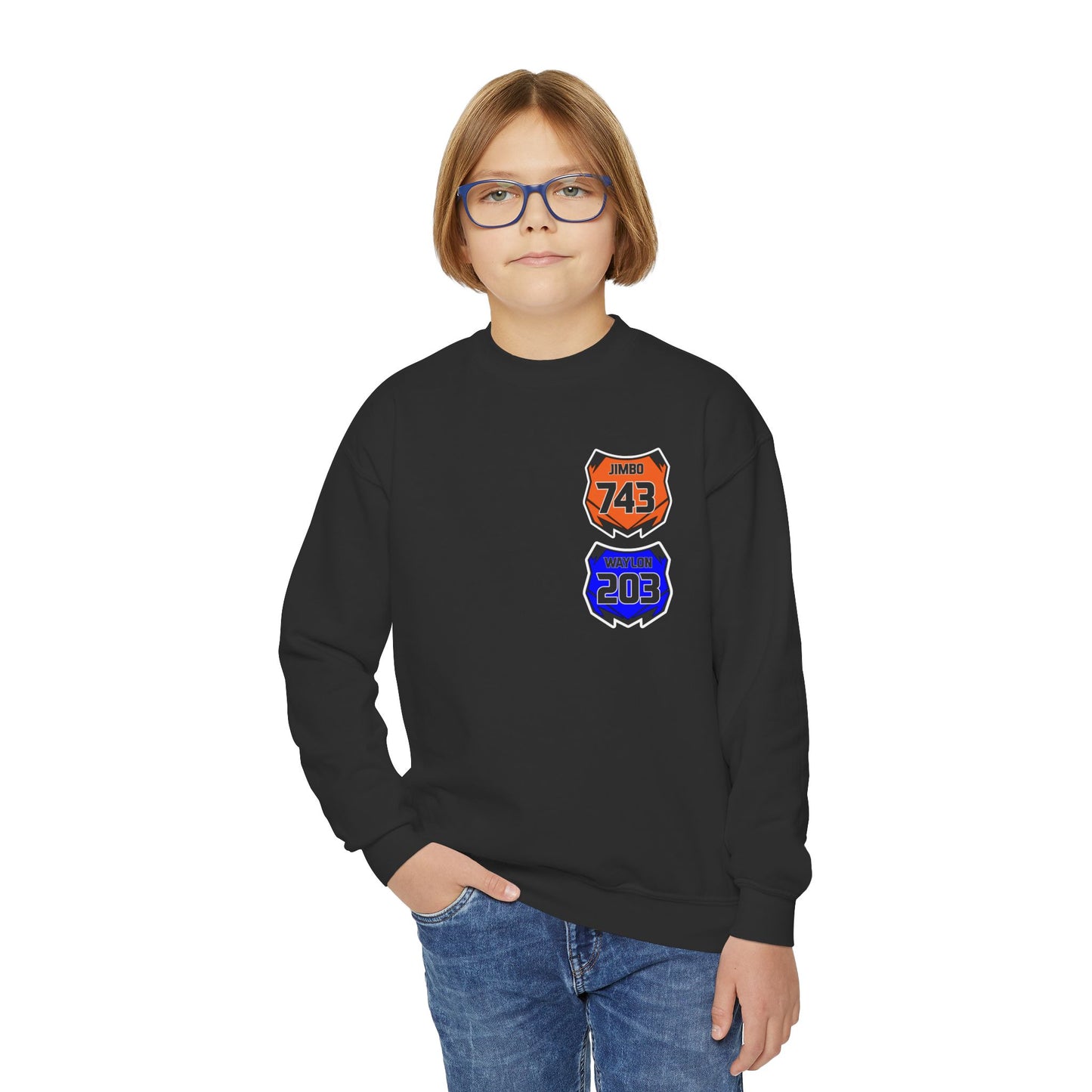 Lil Dirt Custom Youth Sweatshirt