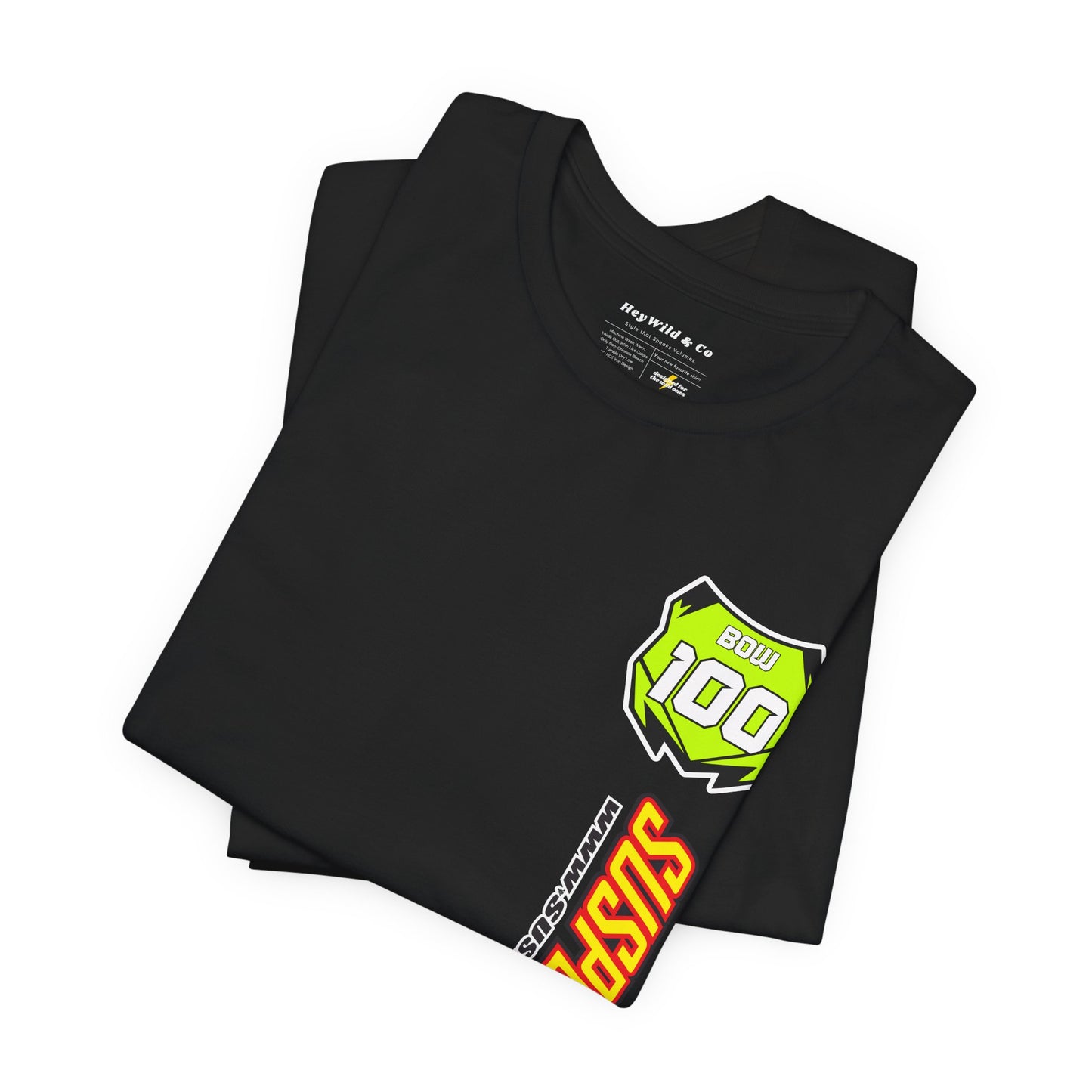 Suspension Dr X Bow Tomasello Sponsor Shirt