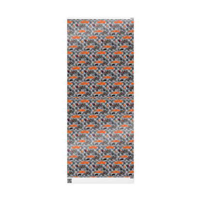 KTM Dirt Bike Inspired Gift Wrap