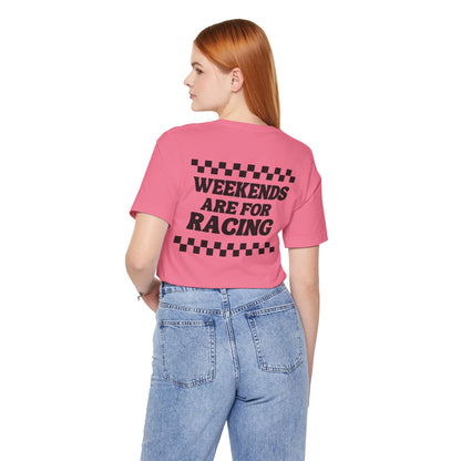 Custom Unisex Number Plate Shirt *You pick the back saying*